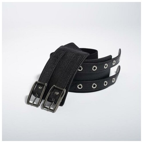 фото Ремень женский, ширина 6,8 см, цвет чёрный mikimarket