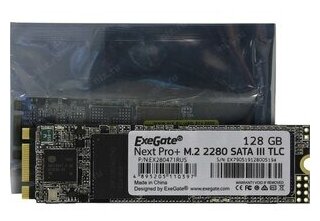 Накопитель SSD ExeGate UV500MNextPro+ 128GB (EX280471RUS) - фото №2