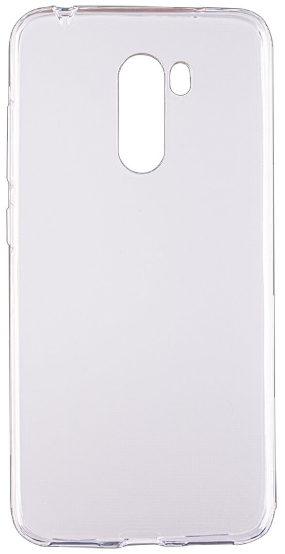Чехол для Xiaomi Pocophone F1. Силиконовый. Прозрачный.