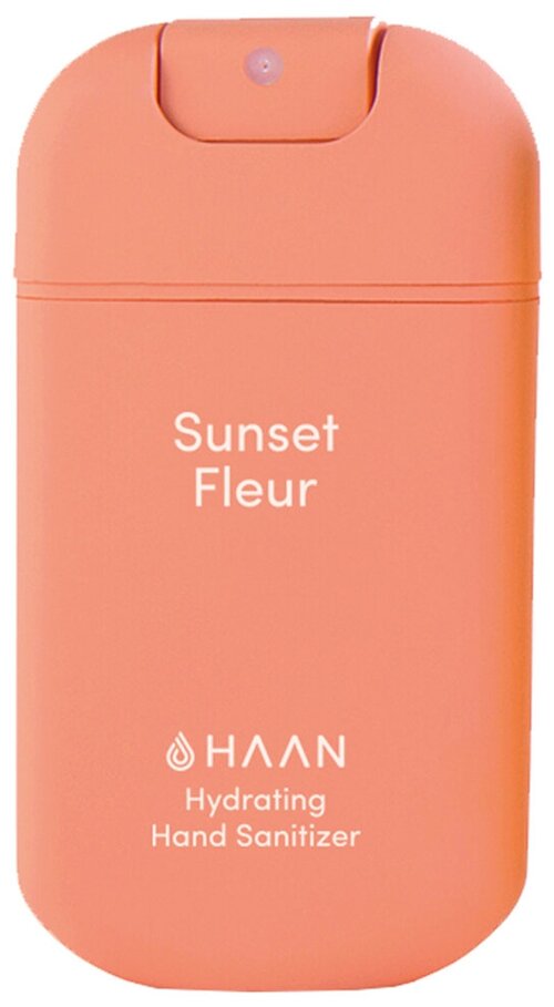 HAAN Спрей для рук с антибактериальным эффектом Sunset Fleur (Таинственный закат), 30 мл