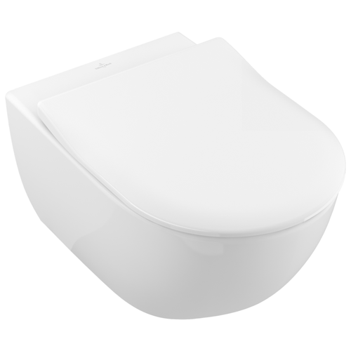 Villeroy & Boch Subway 2.0 5614R2R1 с горизонтальным выпуском белый подвесной унитаз newo от villeroy