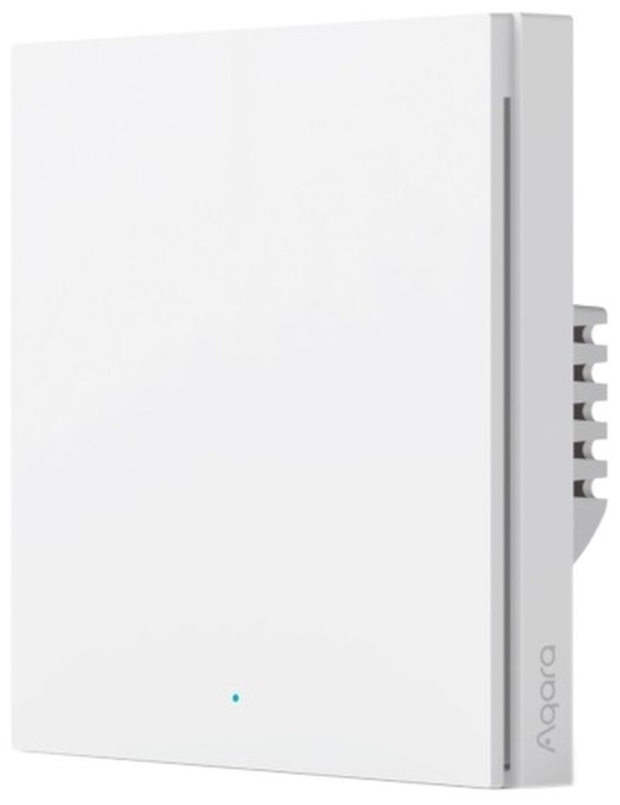 Умный выключатель Aqara Smart Wall Switch H1 EU ( Neutral, Single Rocker) (WS-EUK03)