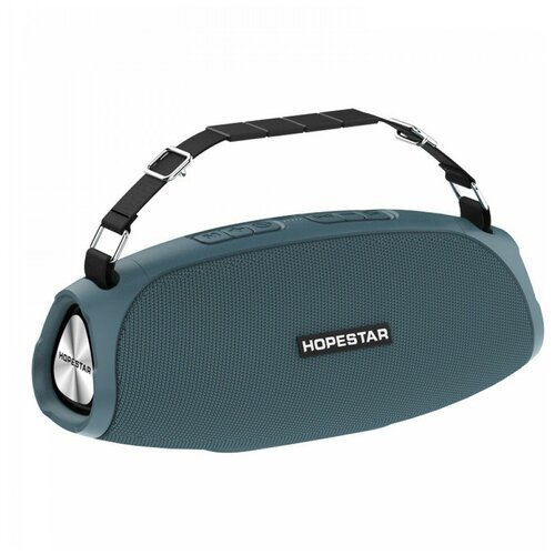 Колонка портативная HopeStar H43 синяя / Портативная Bluetooth колонка Hopestar H43