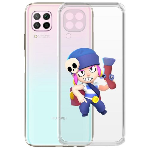 фото Чехол-накладка clear case brawl stars-пенни для huawei p40 lite/nova 6 se/nova 7i krutoff group