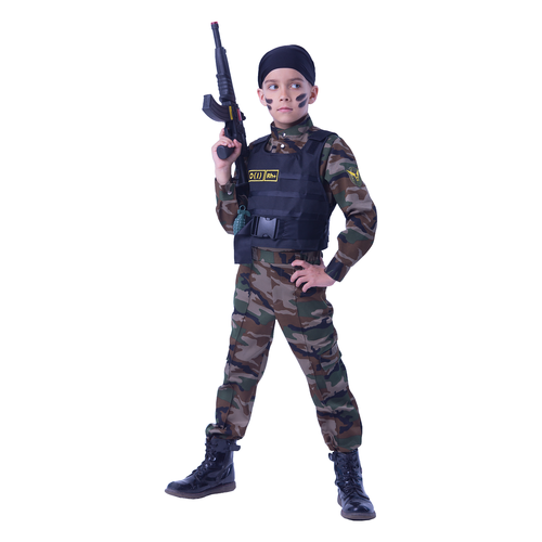 фото 2051 костюм спецназ детский пуговка