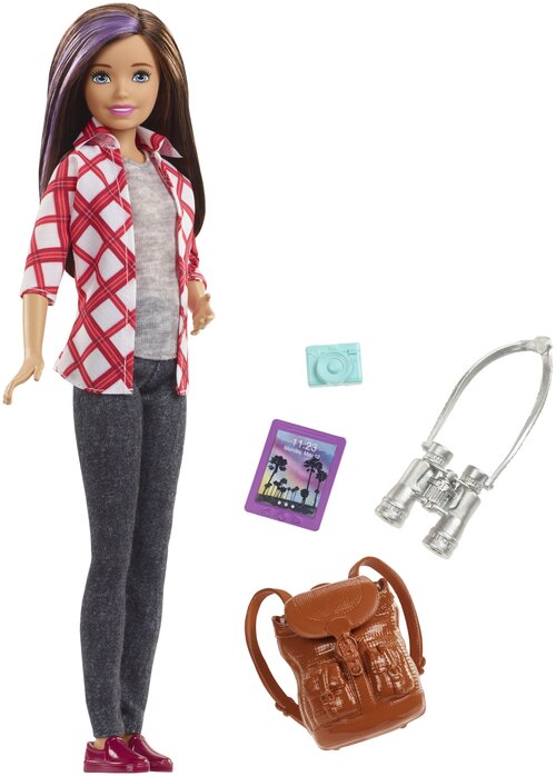 Кукла Barbie Скиппер, 26 см, FWV17 разноцветный