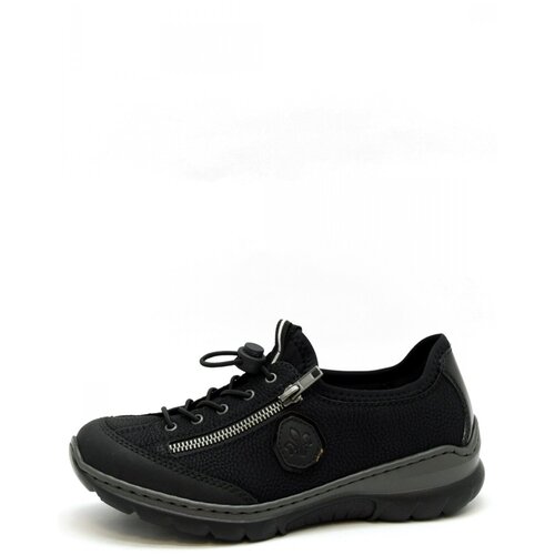 Rieker L3263-00V женские туфли закрытые черный искусственная кожа, Размер 36