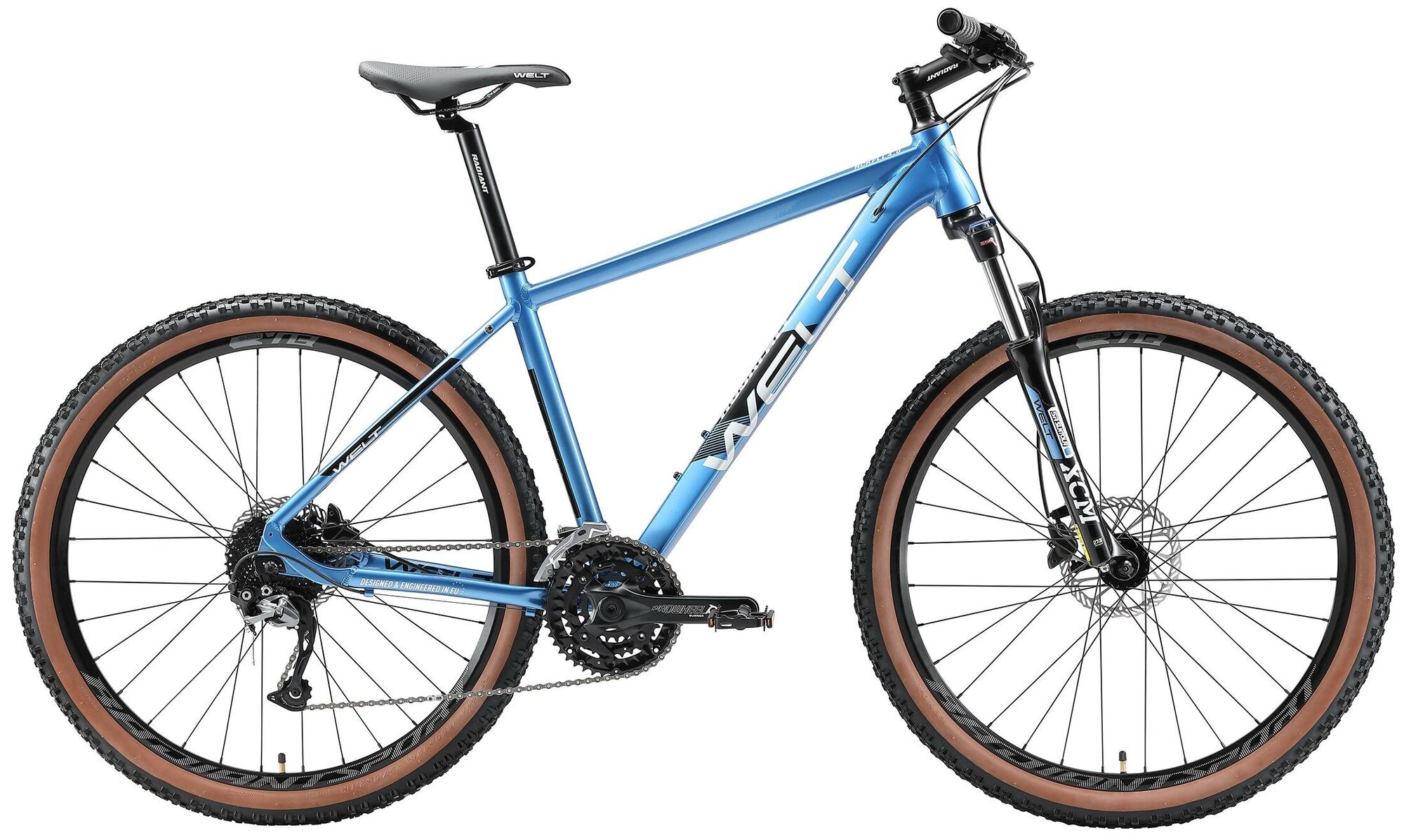 Горный (MTB) велосипед Welt Rockfall 4.0 29 (2021) dark blue M (требует финальной сборки)