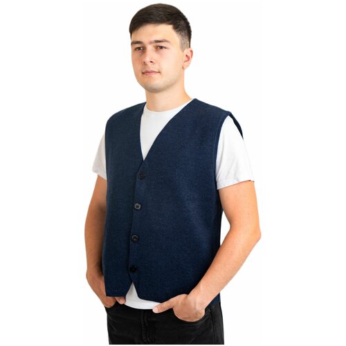 фото Жилет айvа мюнхен синий мужской 50