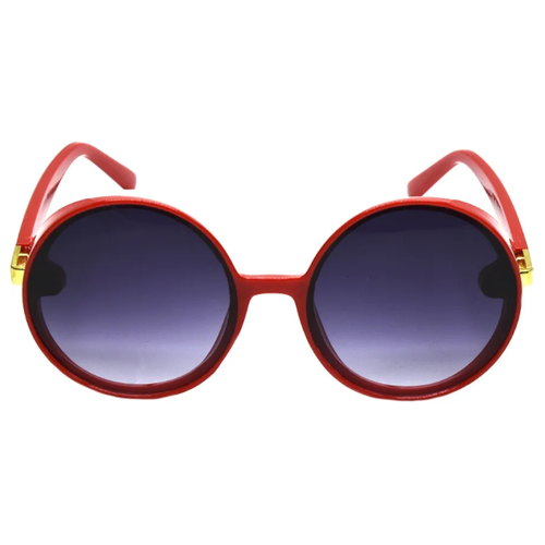 фото Солнцезащитные очки , круглые, оправа: пластик, для девочек, красный мир оптики