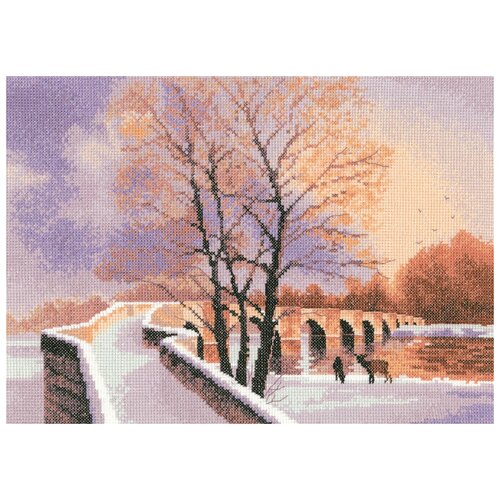 фото Набор для вышивания мост 31 x 22 см jcph1295e heritage