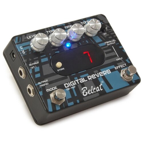 Педаль эффекта цифровая Belcat DR-707 fla 513 flanger педаль эффекта фланжер belcat