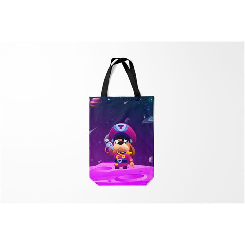 фото Сумка-шоппер / 31х42 см / геймерам / brawl stars генерал гавс burnettie