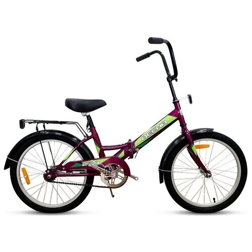 Велосипед 20 Десна-2100, 1-ск, лиловый