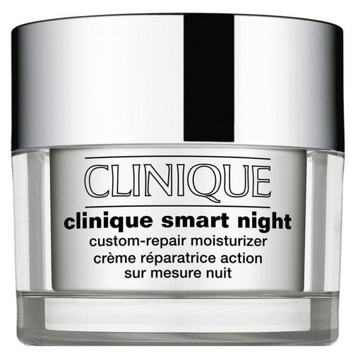 Clinique Smart Custom-Repair Night Moisturizer интеллектуальный восстанавливающий ночной крем для сухой и комбинированной кожи лица, склонной к сухости, 50 мл