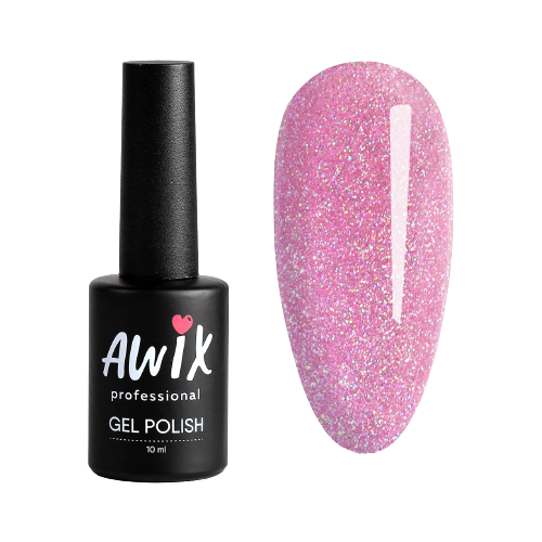 Купить AWIX Professional, Гель-лак AWIX Brilliant 056, 10 мл, розовый