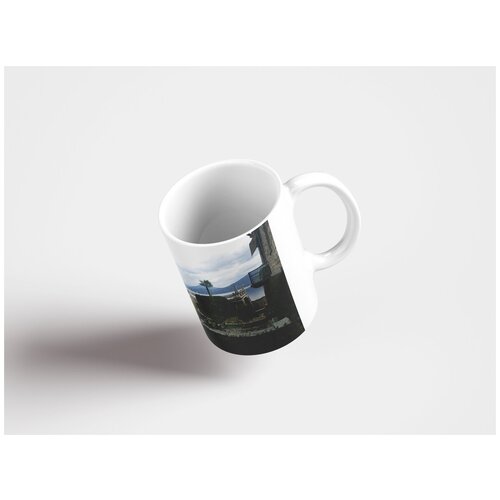 фото Кружка "италия, озеро, лаго- маджоре 320 мл. белая lotsprints