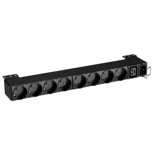 EATON Блок распределения питания Eaton Flex Rack PDU EFLX8D, 1U, 16А, вход IEC320 C20, выход 8 розеток PC/SHUKO и 1 розетка UEC320 C19, 4 kW, ШхГхВ 483х80х44мм., вес 1.6 кг., гарантия 2 года The block of distribution of food Eaton Flex Rack PDU EFLX8D, 1U, 16A, IEC320 C20 entrance, an exit 8 PC/SHUKO sockets and 1 UEC320 C19 socket, 4 kW, ShhGhV 483kh80kh44mm., weight is 1.6 kg., a guarantee 2 years