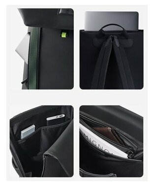 Рюкзак NINETYGO URBAN E-USING PLUS backpack черный - фото №15