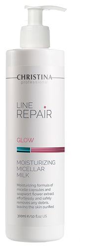 Christina Line Repair Glow Moisturizing Micellar Milk (Увлажняющее мицеллярное молочко), 300 мл