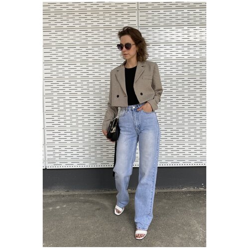 фото Расклешенные джинсы t4f w5541.32 голубой 30/32 tom farr