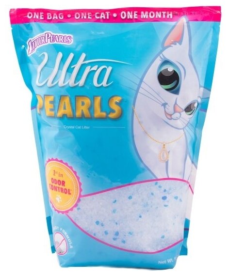 Наполнитель для кошачьих туалетов Ultra Pearls силикагель 5 л