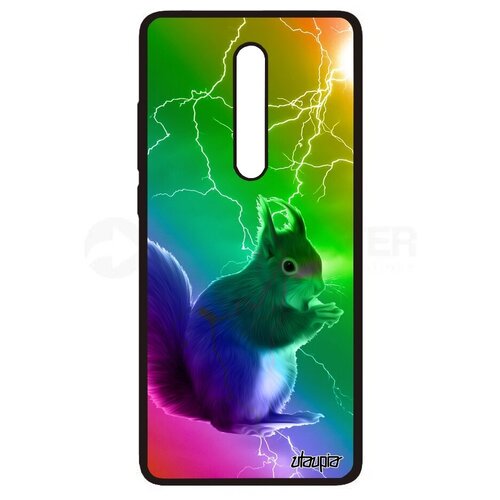 фото Красивый чехол на смартфон // xiaomi mi 9t // "белка" летяга телеутка, utaupia, цветной