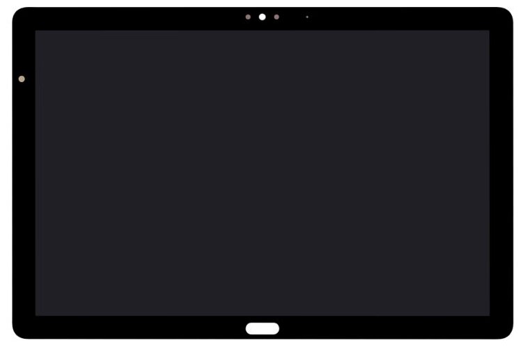 Дисплей для Huawei MediaPad M5 Lite (10.0") в сборе с тачскрином (черный)