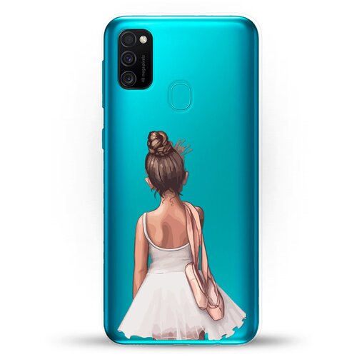 Силиконовый чехол Юная балерина на Samsung Galaxy M21