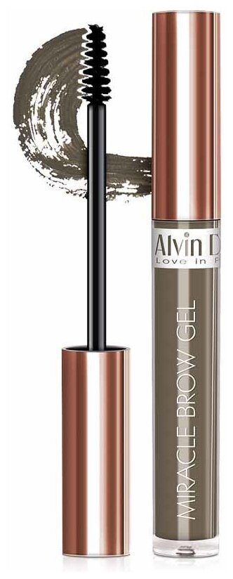 Alvin D'or гель для бровей Miracle Brow gel, 01 soft brown