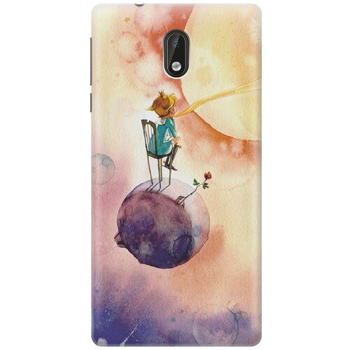 фото Re:pa накладка transparent для nokia 3 с принтом "маленький принц"