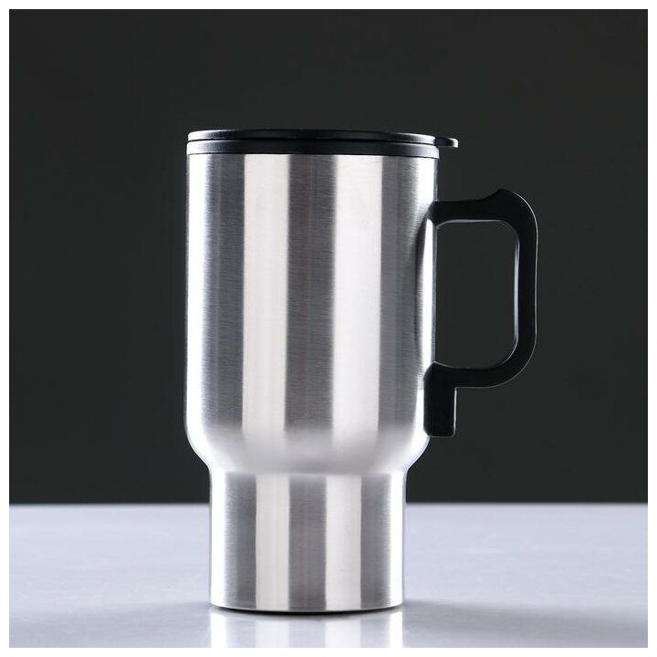 Термокружка "Вильбон", 400 мл, от прикуривателя, сохраняет тепло 4 ч, 16 х 8.5 см