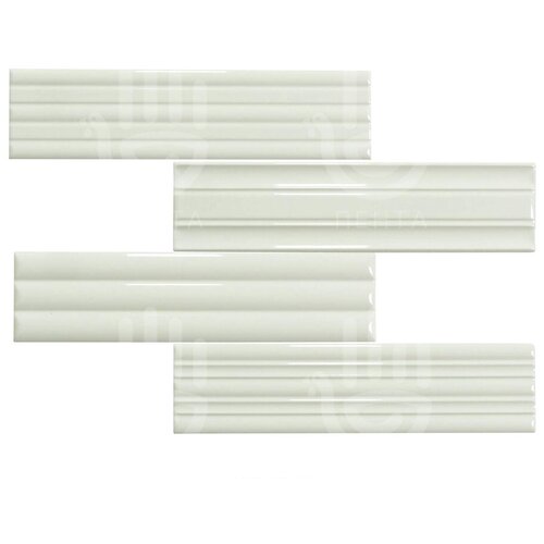 Плитка прямоугольник 7х30 см - Бьянко Антик, м2