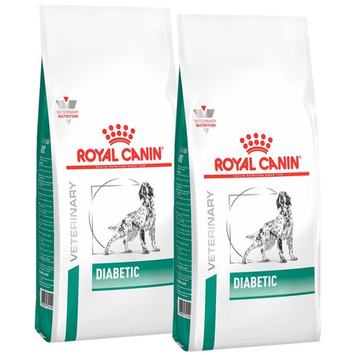 ROYAL CANIN DIABETIC для взрослых собак при сахарном диабете (1,5 + 1,5 кг) royal canin diabetic ds46 полнорационный сухой корм для взрослых кошек при сахарном диабете диетический 400 г