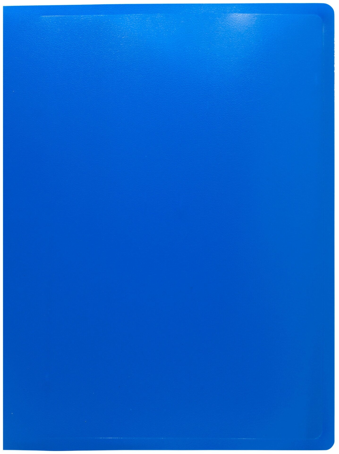 фото Папка на 4-х кольцах Buro -ECB0420/4RBLUE A4 пластик 0.5мм синий