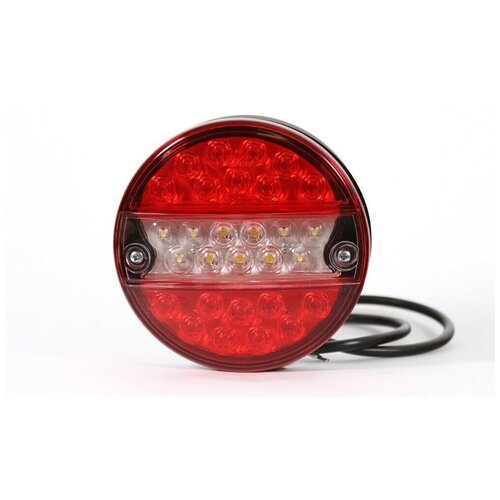 фото Фонарь задний led 0021 белое стекло на повороте нет бренда