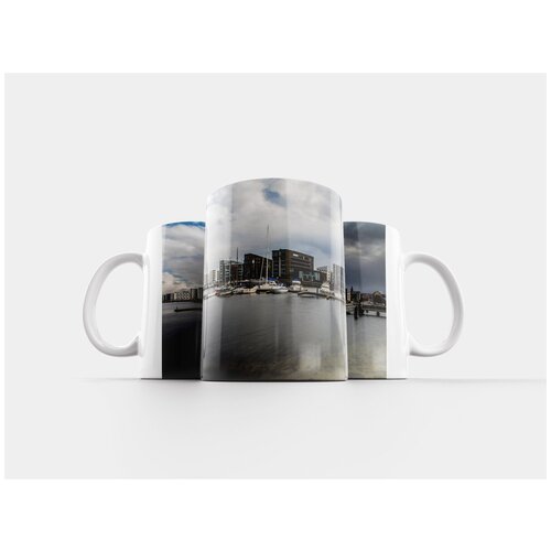 фото Кружка "город, городской пейзаж, архитектуры" 320 мл lotsprints