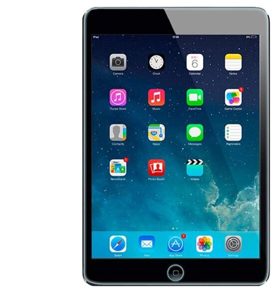 Защитное стекло для iPad Mini/Retina Tempered Glass / 2.5D, 9H, 0.3 мм