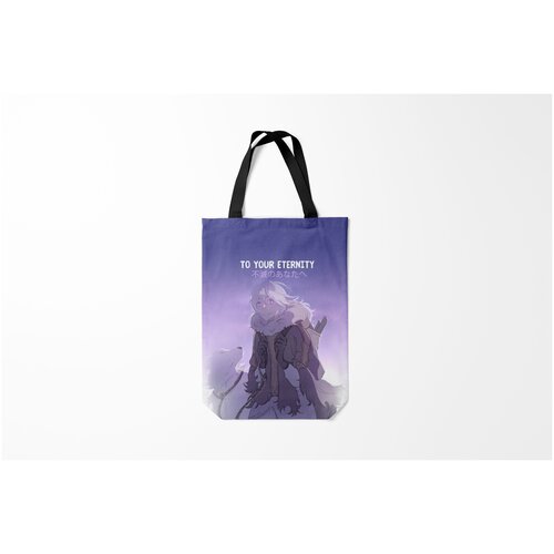 фото Сумка-шоппер / 31х42 см / аниме / для тебя бессмертный burnettie