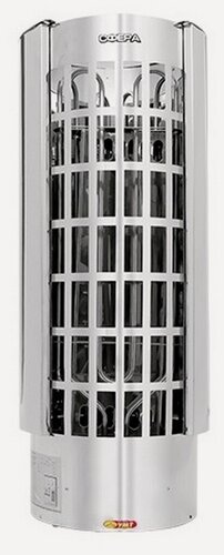 Изображение товара Электрокаменка УМТ Сфера ЭКМ 9 кВт (380/220 В, без пульта, нержавеющая сталь)