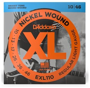 Фото Набор струн D'Addario XL Nickel Wound EXL110