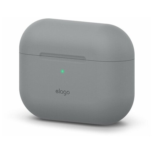 фото Чехол elago для airpods pro silicone case medium grey