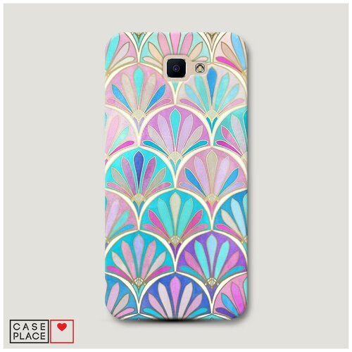 фото Чехол пластиковый samsung galaxy j5 prime 2016 арт деко case place