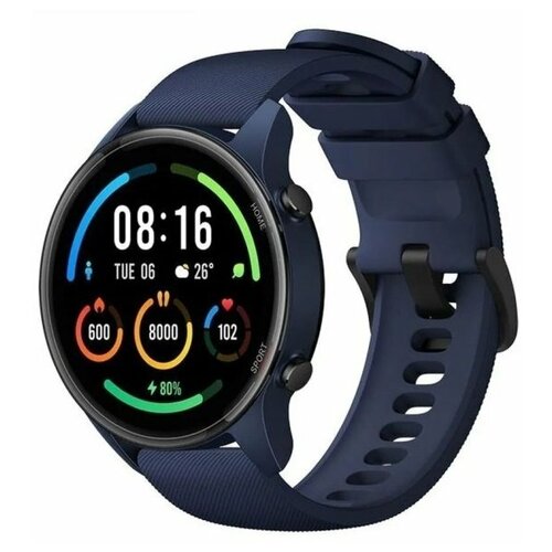 фото Смарт-часы xiaomi mi watch (navy blue) xmwtcl02 bhr4583gl