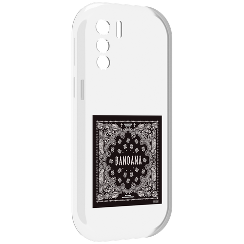 Чехол MyPads Bandana I Big Baby Tape для UleFone Note 13P задняя-панель-накладка-бампер