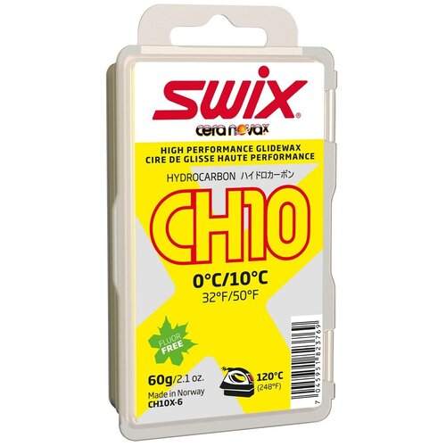 фото Мазь скольжения swix ch10x yellow 0c / +10c 60 гр