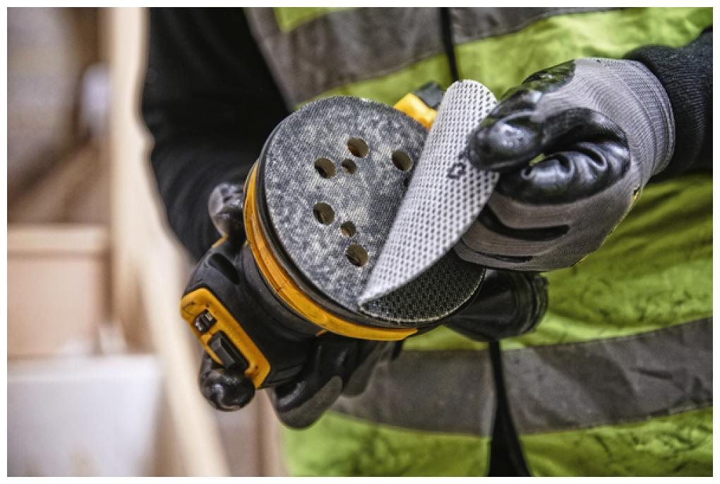 Машина шлифовальная эксцентриковая DeWalt DCW210N (б/акк,б/зу) - фото №2
