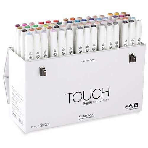 Набор маркеров Touch Twin BRUSH 60 цв A