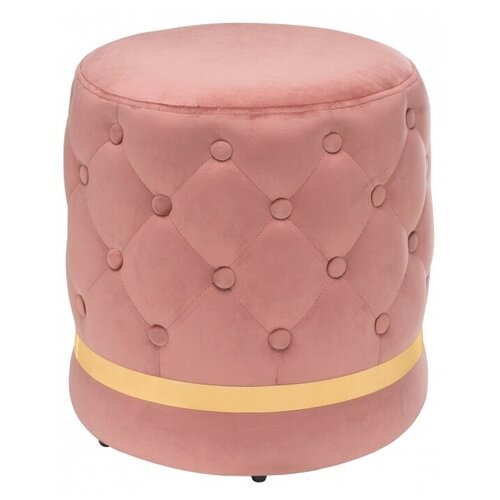 Woodville Woodville Пуф Brot-П dark pink 42*42*45 Бежевый /Натуральный /Розовый