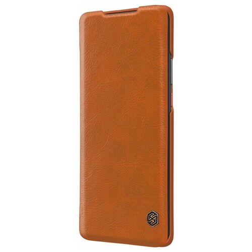 фото Кожаный чехол-книжка nillkin leather qin для huawei mate 40 pro plus